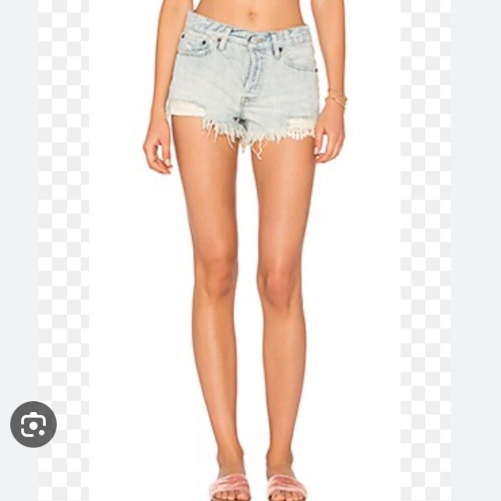 We the peope by free people Daisy chain lace shorts size 25